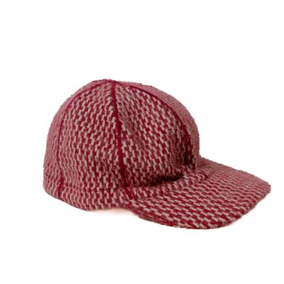 Tweed Cap (Burgundy)